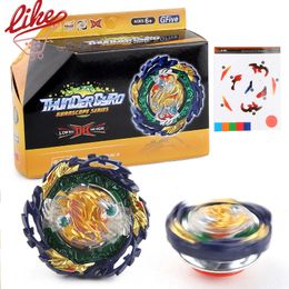 Spinning Top Laike DB B-185 Vanish Fafnir Spinning Top B185 Bey with Custom Launcher Box Set Toys for Children 230216