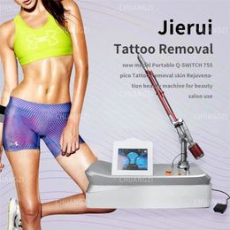 Laser Machine laser Equipment Touch Screen Q-switched Yag Tattoo Removal Picosecond Laser Tattoo Removal 755nm 1320nm 1064nm 532nm Salon Use
