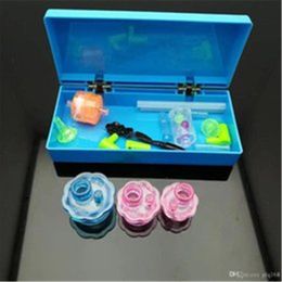 Boxed self-made pot DIY accessories Wholesale Bongs Oil Burner Pipes Water Pipes Glass Pipe Oil Rigs Smoking