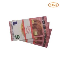 Car Dvr Dolls Prop Money Fl Print 2 Sided One Stack Us Dollar Eu Bills For Movies April Fool Day Kids Drop Delivery Toys Gifts Accesso Dhtis4GM2