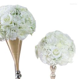 Decorative Flowers SPR High Quality 10pcs/lot Artificial Flower Wedding Decoration Centrepiece Backdrop Table Ball