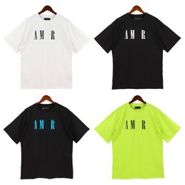 Designer Tees Men's T-Shirts Summer Print Cotton Loose casual short sleeved T shirt for men and women Tee AM1r1