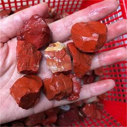 Decorative Figurines Natural Quartz Crystals Healing Stones Red Jasper Rough Stone For Home Decoration