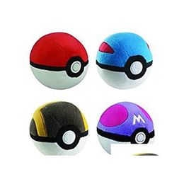 Movies Tv Plush Toy L Poke Ball Collection 4Pc Complete Set Traball Masterball 5 Inch Drop Delivery 2022 Mxhome Am4Zc Toys Gifts S Dhrwj
