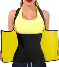 Women's Shapers 2023 Women Neoprene Vest Shaper Gym Sauna Sweat Thermal Belt Girdle Tank Top Ladies Half Body Bra