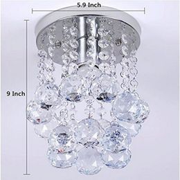 Chandeliers Modern Lustre LED Crystal Ball Chandelier Lamp E27/26 Lighting Fixture Pendant Ceiling LightingChandeliers