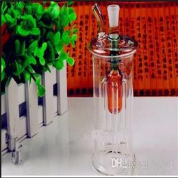 Cylindrical 5 claw water bottle Wholesale Glass bongs Oil Burner Glass Water Pipe Oil Rigs Smoking Rigs