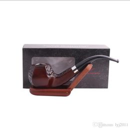 New Bakelite Resin Pipe for Men Portable Filtration Curved Pipe Old Hammer Special-shaped Pipe