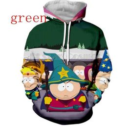 Herren Hoodies Sweatshirts Neueste Männer/Frauen 3D Gedruckt S-South Parks Sweatshirt Hoodies Tops Pullover T230217