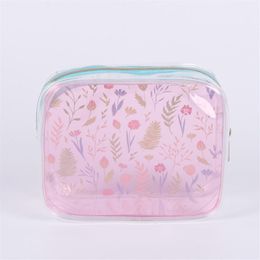 HBP pvcdirect s transparent PVC makeup bag travel bag skin care bathroom and toiletry bag lazy people convenient toiletry b260S