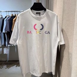 Men's T-Shirts Designer americans Mens T Shirts designer summer Cotton T-shirt woman B Graphic Embroidery Harajuku printed Loose Tees Tops Black Streetwear Asian XAR5