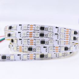 IC2811 Led Strip Programmable and Addressable 5050 Digital BRG LED Light 72LED/m IP67 Tube Waterproof Dream Magic Colour 12V 30LEDs/m White PCB oemled