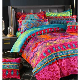 Bedding sets Bohemian Bedding Set Duvet Cover and cases 3Pcs Set Twin Full Queen King Size Bedroom Comforter Cover Set juego de cama