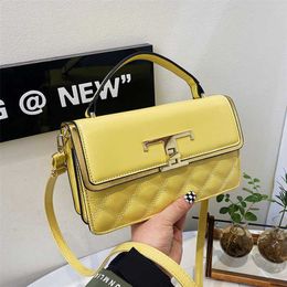 sling single-shoulder bag women's 2023 fashionable and textured small square bag factory goods trend with cross-body large-capacity rhombus