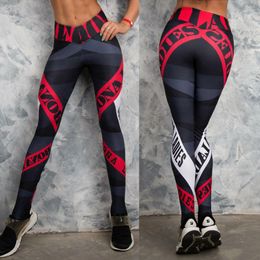 Women's Leggings Sexy Yo-ga Pants Workout Sports Running Push Up Gym Wear High Waist Fringe Elastic Slim 230217