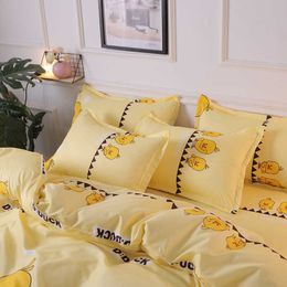 Bedding sets Bed Linens Kid Full Queen California King Size Duck Bedding Warm Soft Quilt Set Spring- Winter Double Person Bedclothes Bed Sets