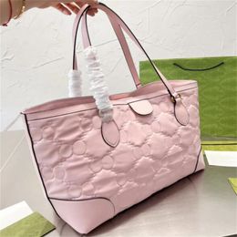 Designer tote lady handbags luxury shopping bags shoulder bag Woman Fashion Composite Handbag Crossbody Classic embroidery pattern Leather
