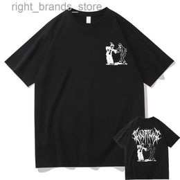 Herren-T-Shirts, Herren-T-Shirts, Ghostemane-T-Shirt, Suicideboys-T-Shirts, Pouya-T-Shirt, Herren-Damenmode, Hip-Hop-Rap-T-Shirt, Rock-Punk-Baumwolle, Herren-Oberteile 0217V23