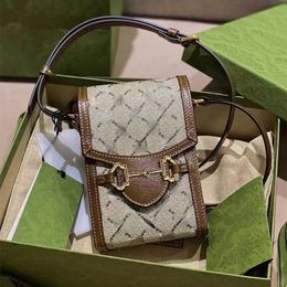 Fashion Leather Shoulder Phone Bags Luxury Purse With GuGo Letters Chain Cross Body Lattice Women Bag New Design Handbags Lady Crossbody Handbag