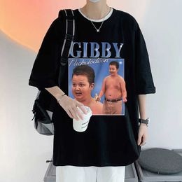 Men's T-Shirts Funny Gibby Meme Icarly Tshirt Short Sleeved Men Women TV Show Noah Munck Graphic Print Oversized Tshirt Tops Unisex Streetwear J230217