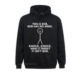 Mens Hoodies Sweatshirts Fitness Tight This Is Bob Has No Arms Hoodie Sarcastic Novelty Gifts Long Sleeve Fashion Clothes Student 230216