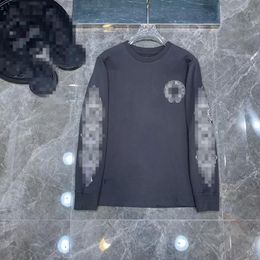 Sweatshirts de coraz￳n de la marca cl￡sica ch Fashion Designer Horseshoe Camiseta de manga larga Topas casuales Casta Casta