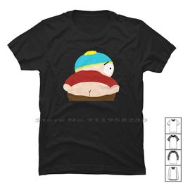 Erkek Tişörtleri Eric Cartman T Gömlek Pamuk Popüler Karikatür Güney Mizah Parkı Nerd Geek Eric Cute Cart Out Art T230217