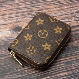 Original High Quality Designers Wallets Purses Fashion Short ZIPPY Wallet Monograms Classic Zipper Pocket Pallas Bag Zip Coin Purs255a