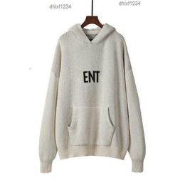 Designer Men Women Essentials Knitting Fear Sweater Hoodie of Winter Oversize Autumn Silicon Skateboard God High Hoody Unisex Hoodeddobv