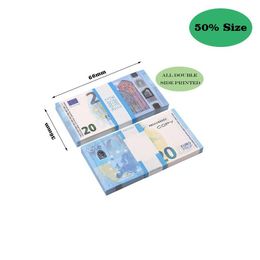 Party Games Crafts New Fake Money Banknote 10 20 50 100 200 Us Dollar Euros Realistic Toy Bar Props Copy Currency Movie Fauxbillet DharyXBZ7QBTG