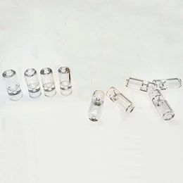 Transparent Pipes Pyrex Glass Smoking Tube One Hitter Handpipe Portable Easy Clean Bong Tobacco Preroll Rolling Cigarette Holder Handmade Mouthpiece Tips DHL