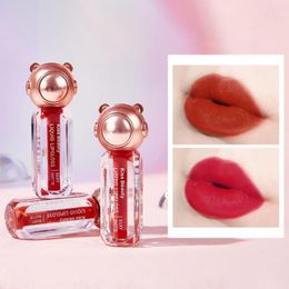 Lip Gloss Fashion Easy To Colouring Women Matte Liquid Lipstick Makeup Accessories Non Sticky Portable Glaze For Daily Use