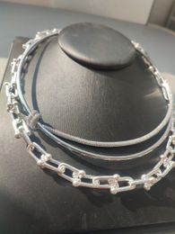 fashion sliver heart Necklaces gold cross pendant set choker necklace designer jewelry diamond chain clovers designer jewlery love gifts girl