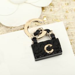 2023 Luxury quality charm brooch in black Colour handbag design Special style have box stamp PS3027