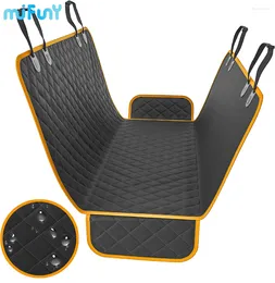 Dog Car Seat Covers MIFUNY Carriers Cover Waterproof Pet Travel Mat Hammock For Small Medium Large Dogs Rear Back Safety Pad