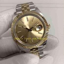 17 Colour Real Po Super VS Factory Cal 3235 Automatic Watch Men's 41mm 126333 904L Steel Yellow Gold Champagne Dial 126334 2478