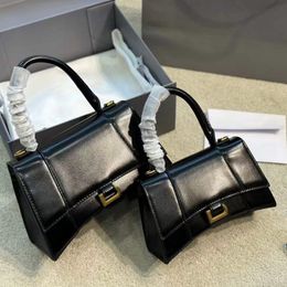 Designer-Tasche Marke One Shoulder Bag Sanduhr-Tasche aus Leder Mehrfarbige Geldbörse mit Krokodildruck klassische diagonale Span-Handtasche
