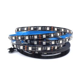 5050 Digital RGB Strip 60LED/m Pixels IP65 Waterproof Dream Magic Full Colour DC 12V Led Strip 30LED/m DIY Project (PCB white) usalight