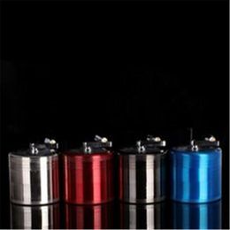 Smoking Pipes) hand operated zinc alloy cigarette lighter 63mm four layer semi automatic cigarette cutter