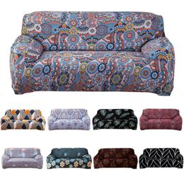 Chair Covers Universal Printed Elastic Sofa Cover Non-slip Household Couch Cloth Nordic Dustproof Sofas Cushion Seat For Living Room
