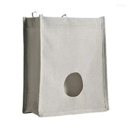 Storage Bags Shopping Bag Organiser Garbage With Hooks And Round Extraction Port Hangings Closet For Storing