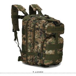 Outdoor sports camouflage bag ride hiking backpack 3P pack tactical backpack camping trip Oxford Camouflage bag235k