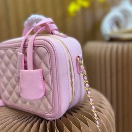 mini makeup bag designer toiletry bag Fashion pouch Pink Clutch Totes bag Women Handbags Cosmetic Toiletries Storage Cosmetic-Nice255f