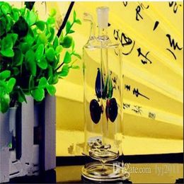 Small floral mute water bottle Wholesale Glass bongs Oil Burner Glass Water Pipe Oil Rigs Smoking Rigs