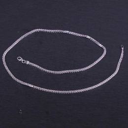 Chains Arrival 18K White Gold Necklace Chain AU750 Wheat NecklaceChains