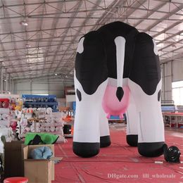 Custom giant inflatable Dutch dairy cows for advertising made in China