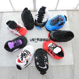 Slippers Winter Warm Slippers Women Cute Home Slippers Unisex One Size Sneakers Men House Floor Cotton Shoes Woman EU 35-44 Plush Sliders 0217V23