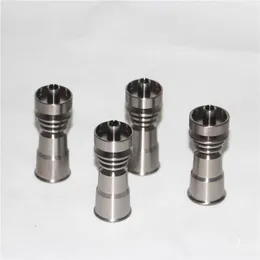 smoking pipes Titanium Nail 10mm & 14mm & 18.8mm 4 IN 1 domeless titanium nail Male & Female Joint for Glass Water Pipe Bong