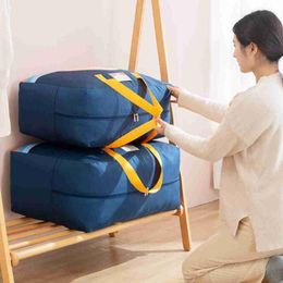 Storage Bags 1pc Kindergarten Quilt Bag Household Clothing Luggage Moving Packing Cotton Finishing Tools