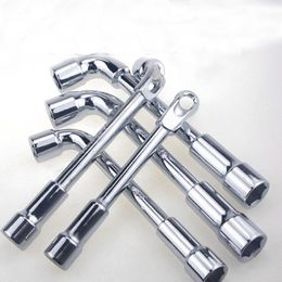 Hand Tools 6/7/8/9/10/11/12/13mm L Type Chrome Vanadium Steel Wrench Double Head Outer Hexagon